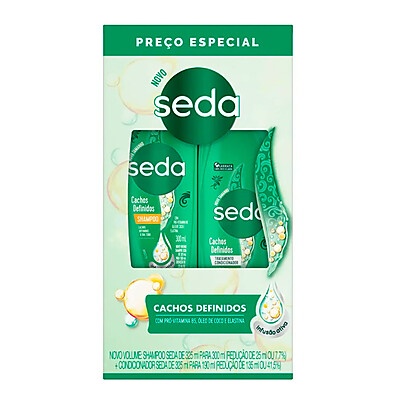 Seda Cachos Definidos: Kit Shampoo + Condicionador