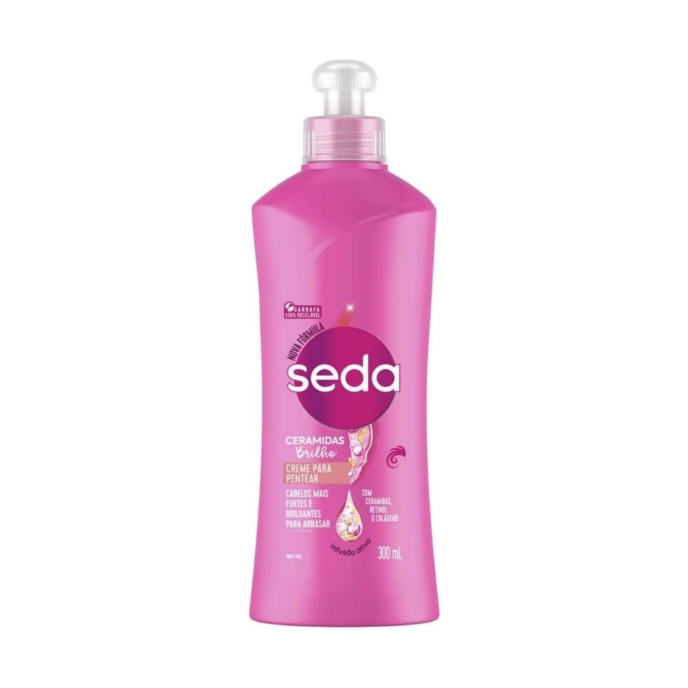 Seda Ceramidas: Cabelo Forte e Brilhoso