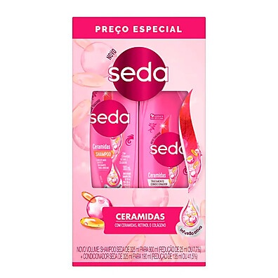 Seda Ceramidas: Kit Shampoo + Condicionador