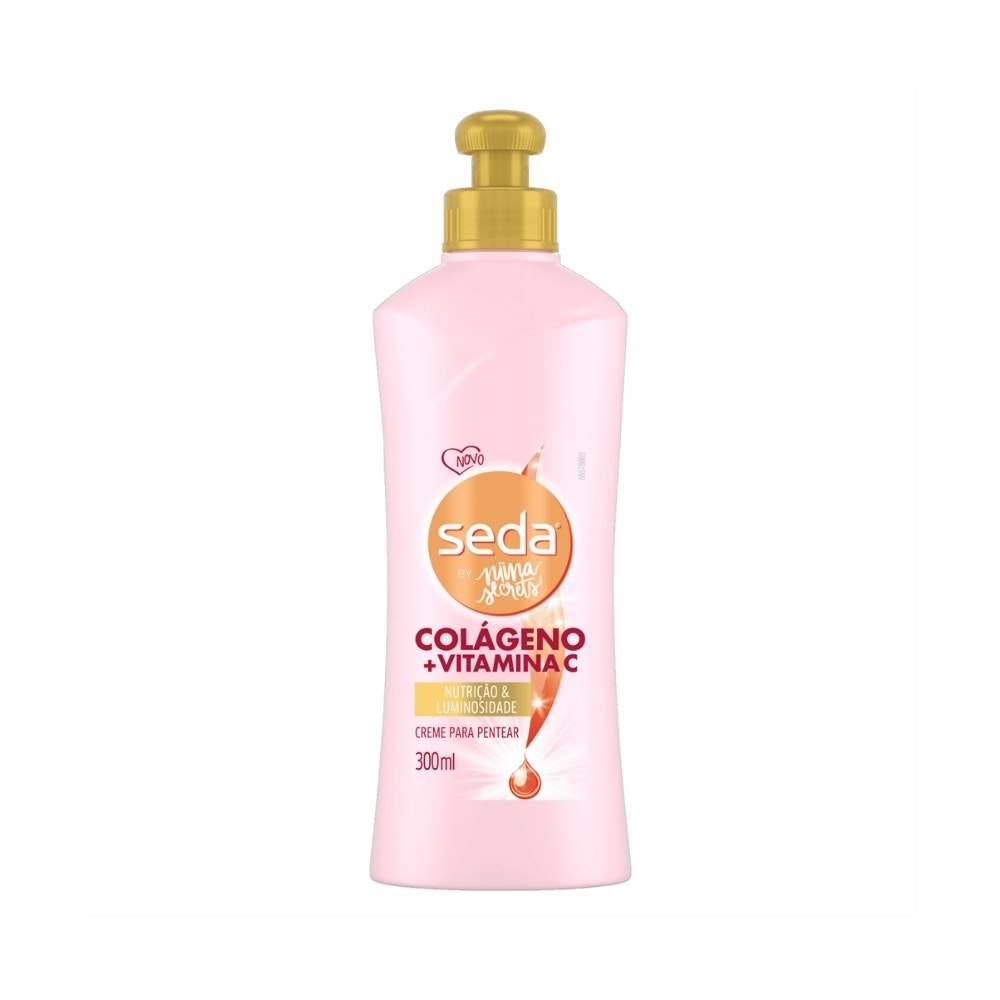 Seda Colágeno e Vitamina C: Cabelo Forte e Radiante