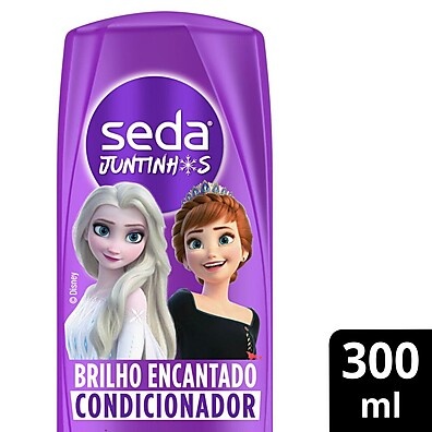 Seda Frozen: Brilho Encantado para Cabelos Radiantes!