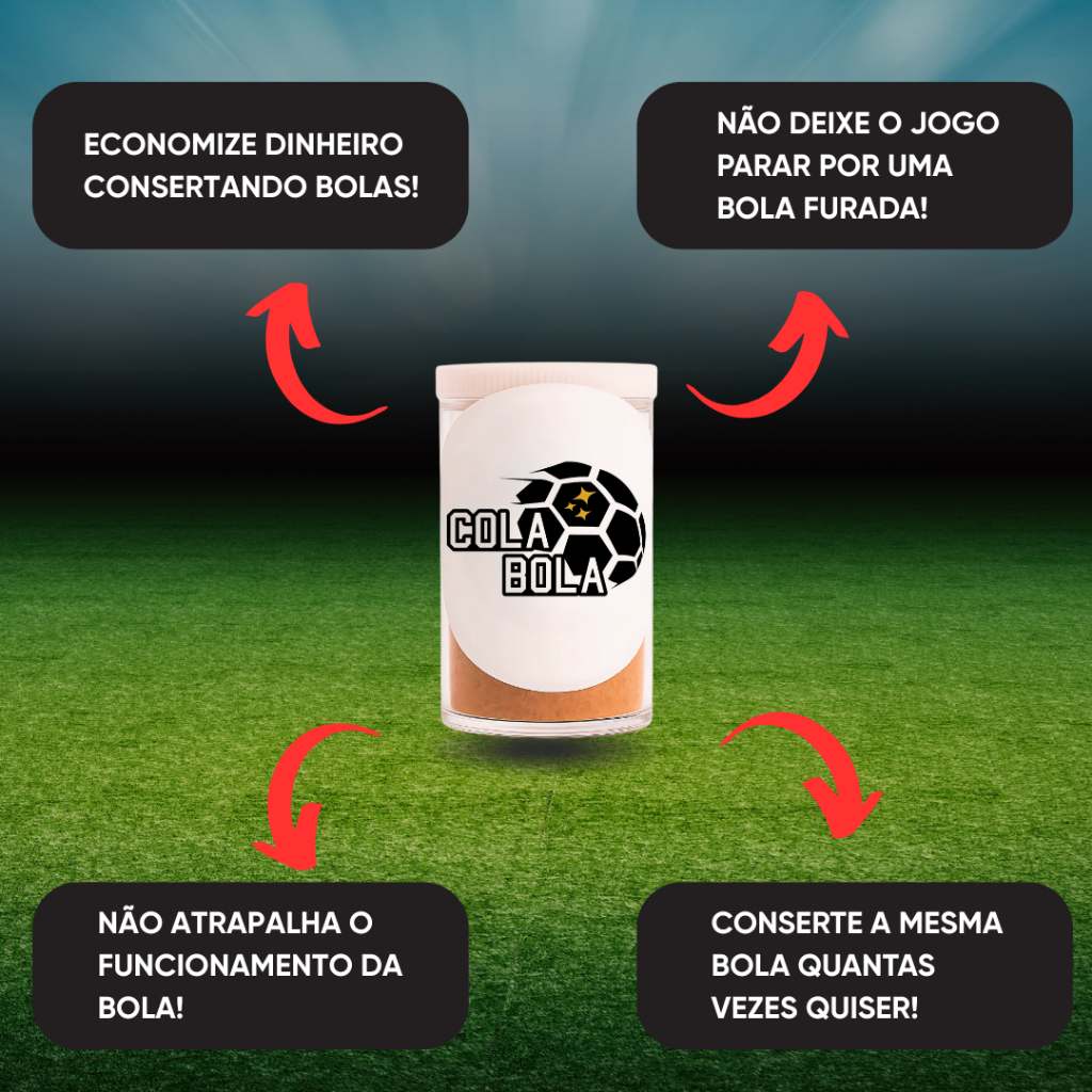 Cola Bola - Conserte Sua Bola em Segundos