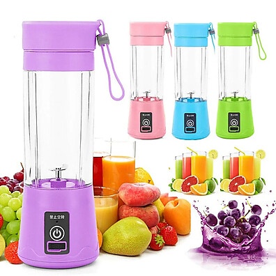 Mini Liquidificador Portátil USB: Seu Shake em Segundos!