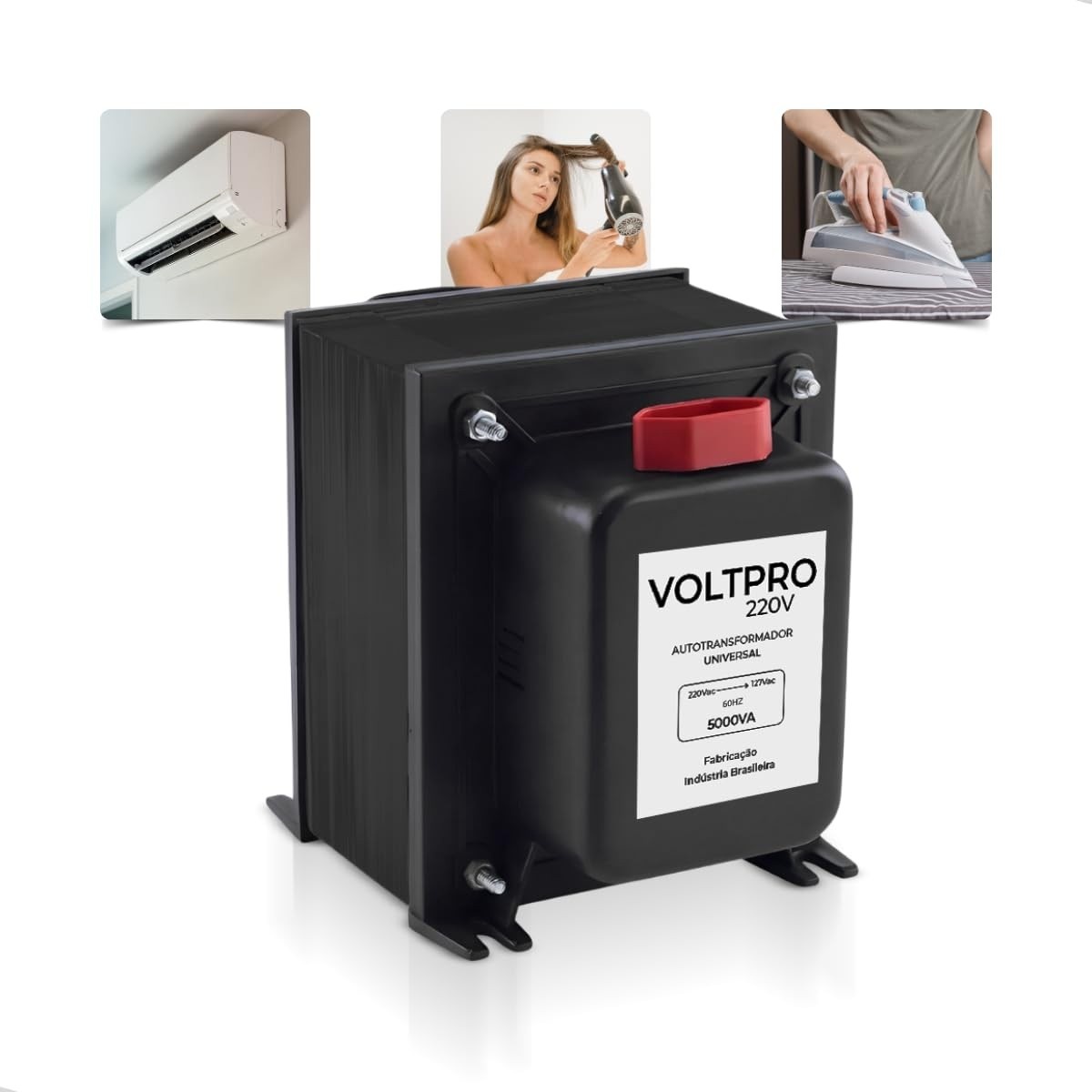 Transformador Bivolt 5000VA: Energia Segura para Seus Eletrodomésticos Essenciais