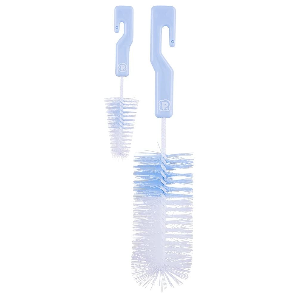 Kit Higienizador de Mamadeira Pimpolho 2 Peças Azul - Limpeza Segura e Eficiente