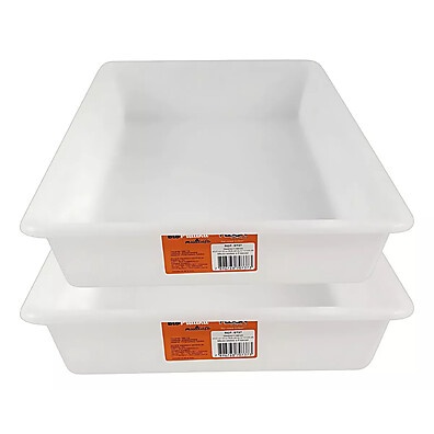 Bandeja Plástica Retangular 3L – Prática e Segura