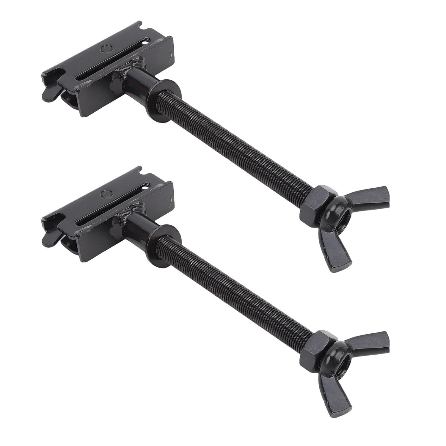 Suporte E-Track Premium para Estepe: Amarração Segura e Organização para seu Reboque (Preto)