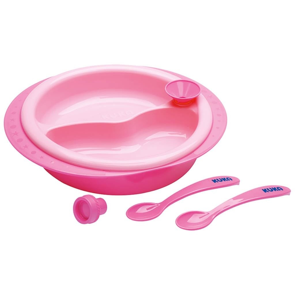 Kuka Prato Térmico Rosa - Mantenha as Refeições Quentes com Estilo e Segurança