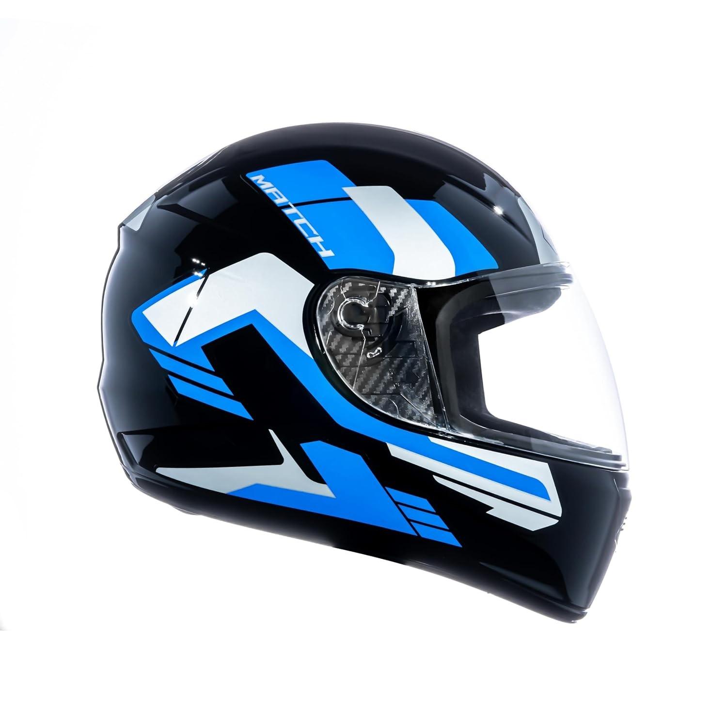Capacete Fly F-9 Match Preto Azul: Segurança e Estilo para Sua Moto