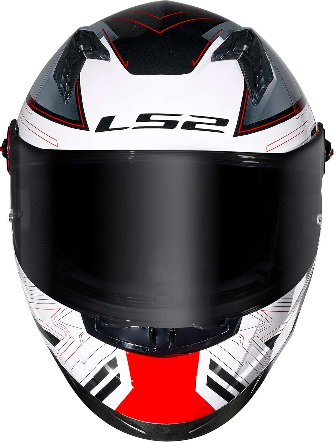 Capacete LS2 FF358 Pro Digital Preto e Branco: Segurança e Estilo para Sua Pilotagem