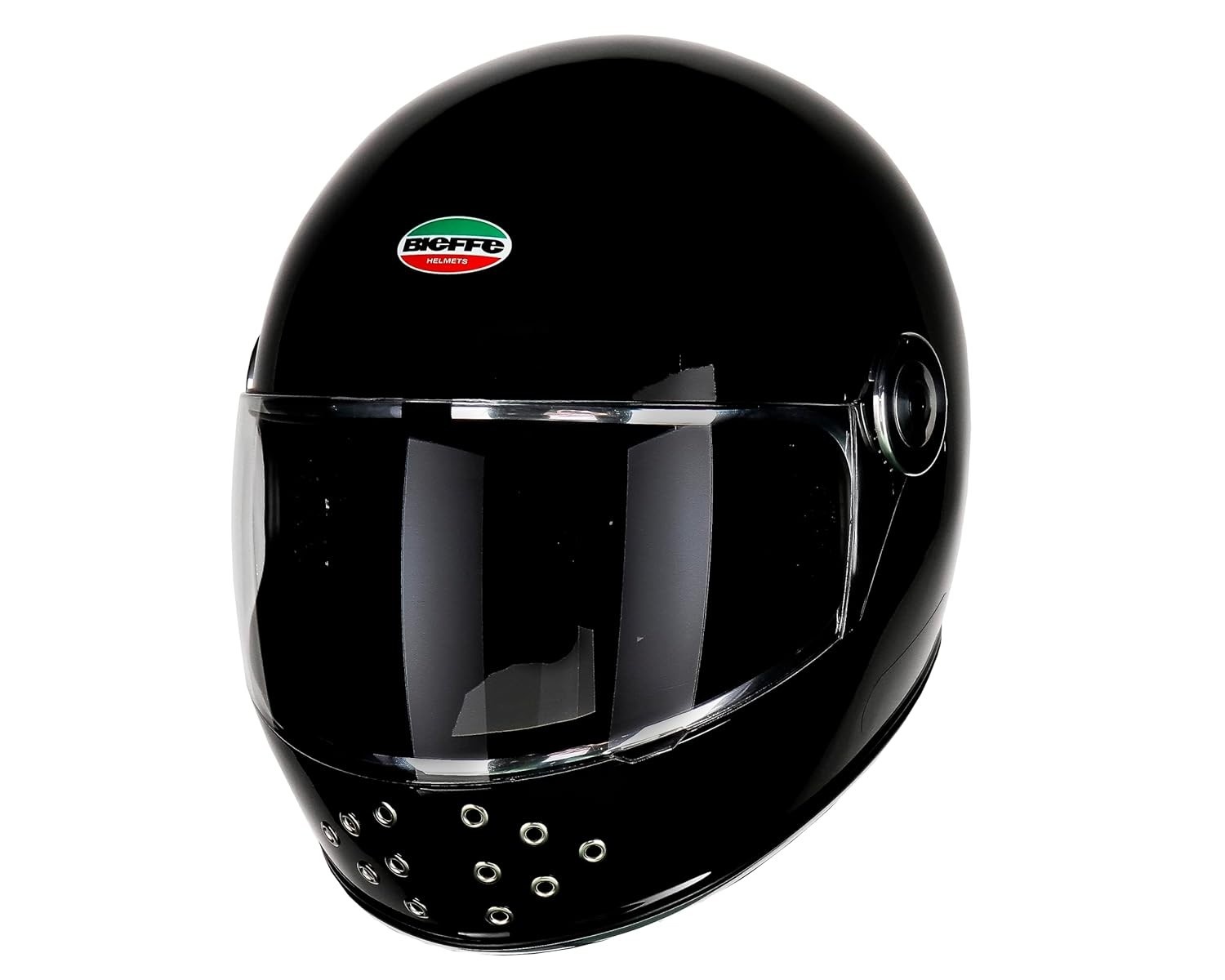 Capacete Fechado Moto Bieffe Uno Classic Preto Fosco - Segurança e Estilo para Seu Passeio