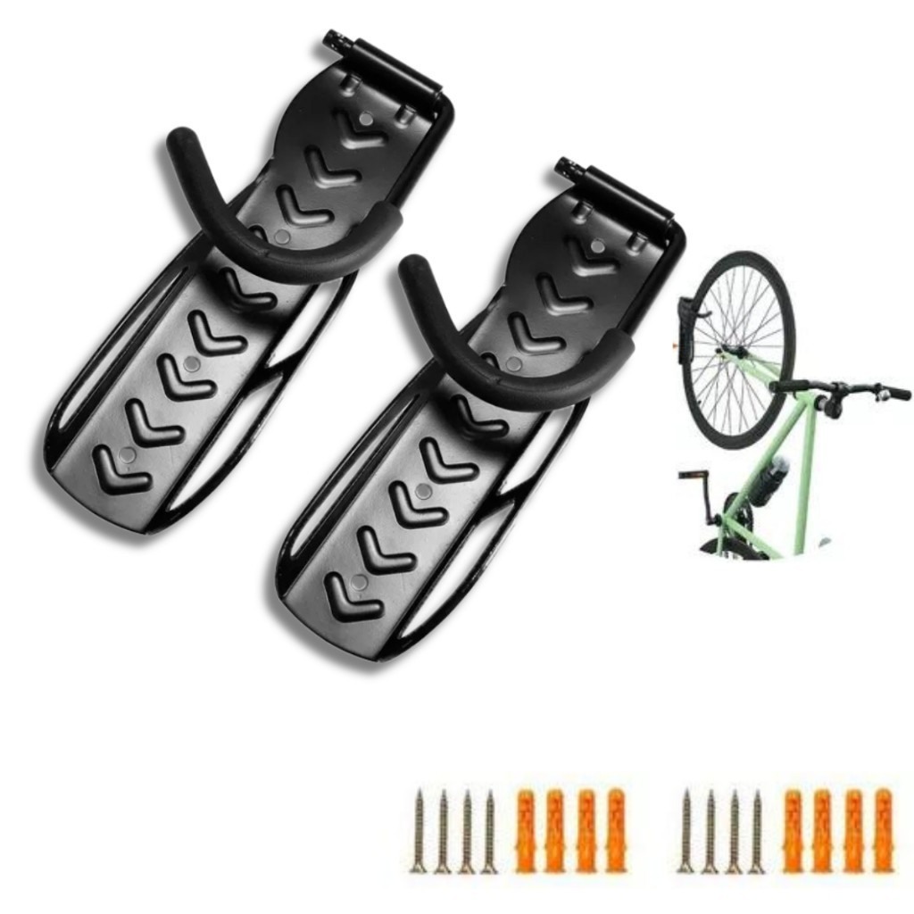 Ganchos de Parede Reforçados para Bicicletas: Organize com Segurança