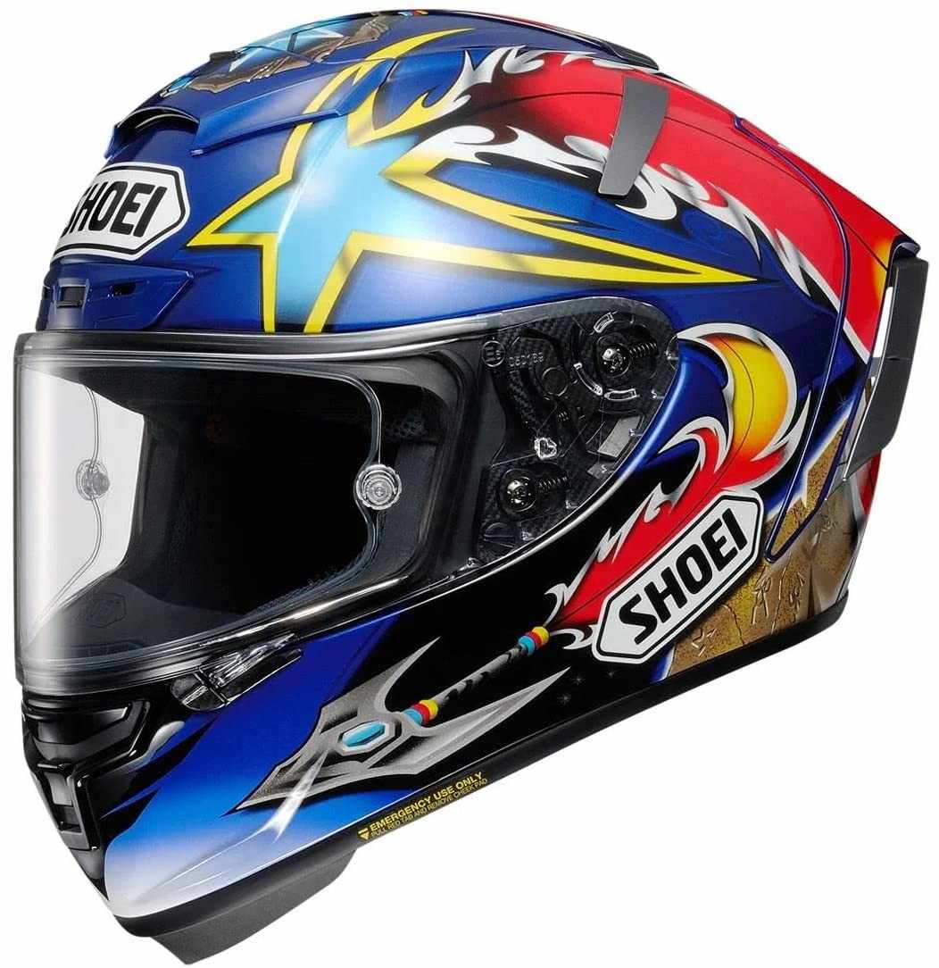 Capacete Shoei X-Spirit III Norick 04 TC-2: Performance e Segurança de Elite para Pilotos Exigentes
