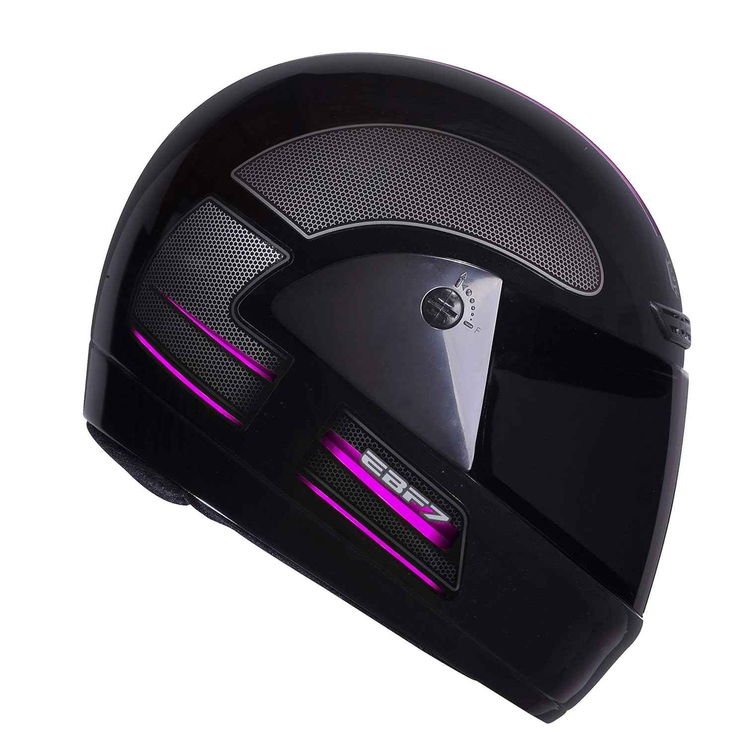 Capacete EBF 7 Carbon Preto/Rosa 56: Segurança e Estilo para Seus Rolês!