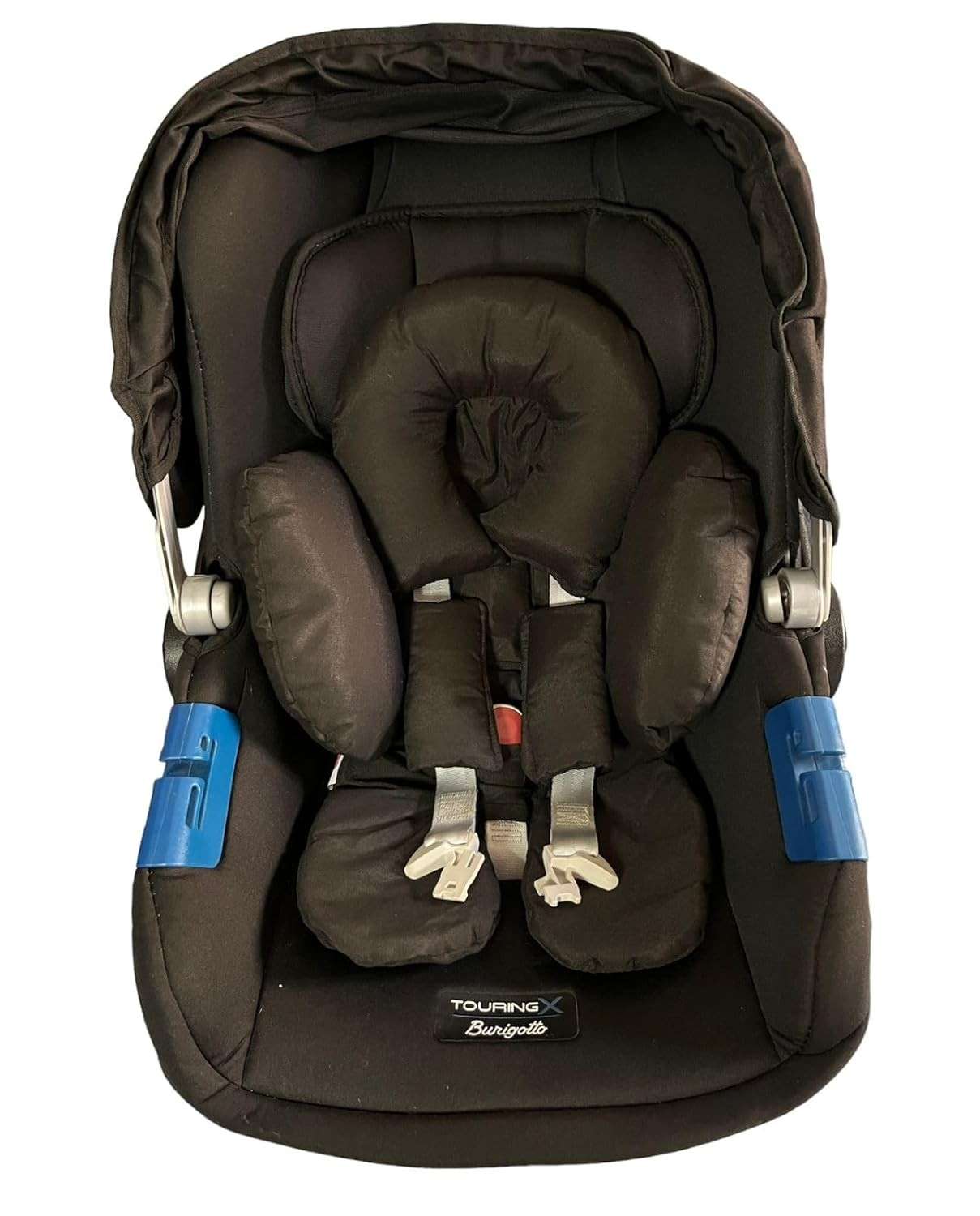 Redutor Anatômico Bebê Conforto 100% Algodão - Conforto e Segurança para Seu Bebê (Preto)