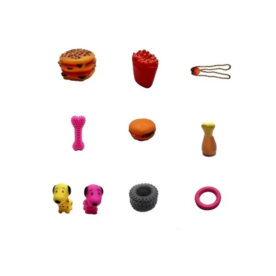 Kit 4 Mordedores para Cachorro - Diversão e Segurança