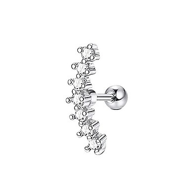 Piercing Cluster Aço Cirúrgico: Estilo e Segurança