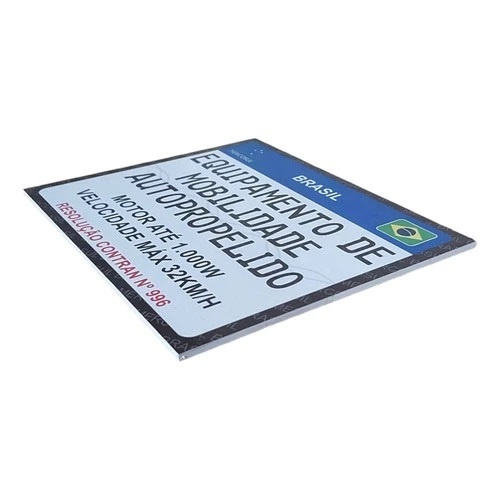 Placa Moto Elétrica: Sinalize com Estilo e Segurança!