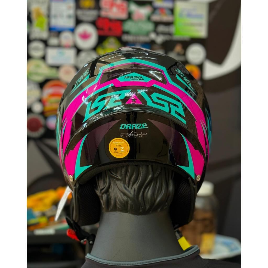 Capacete New Liberty 3 Rosa LS2 DRAZE – Estilo e Segurança