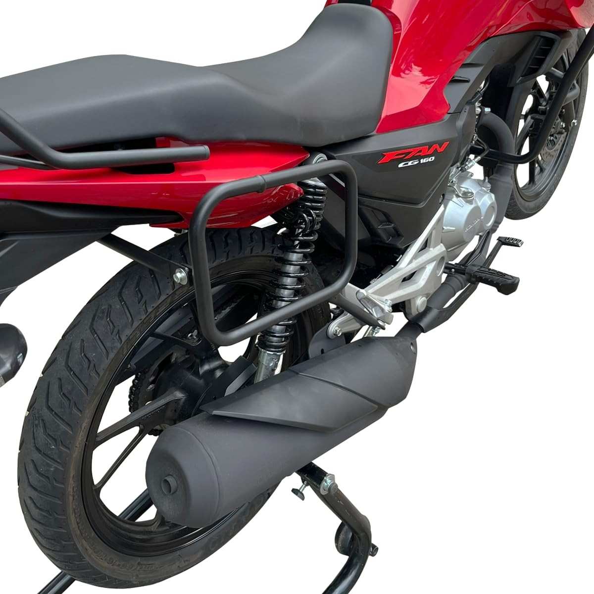 Afastador de Alforge GBS para Honda CG Titan, Fan e Start (2025+): Segurança e Estilo para Sua Moto!