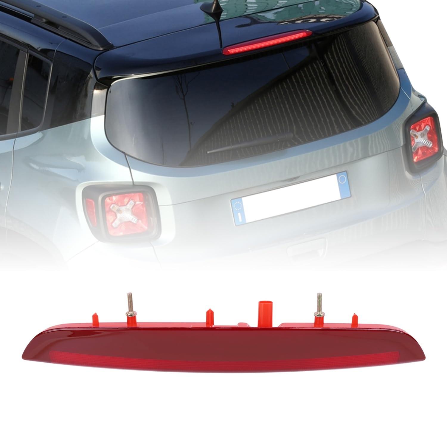 Terceira Luz de Freio LED para Jeep Renegade 2015-2021: Segurança e Estilo com Plug-and-Play