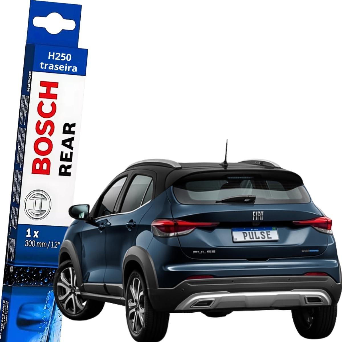 Palheta Limpador Traseiro Bosch Pulse 2021-2025: Visibilidade Impecável e Segurança Original