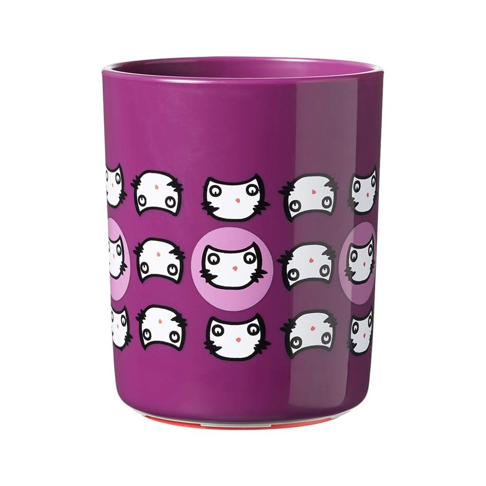Copo Anti-Queda No Knock 190ml Roxo Tommee Tippee - Segurança e Estilo para Bebês