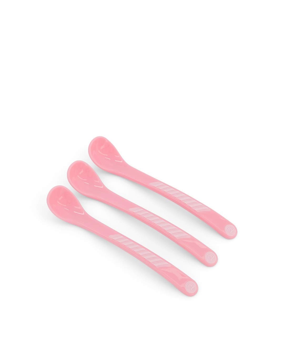 Colher Soft Twistshake Rosa Pastel 4+ meses - 3 Unidades | Aprendizado Divertido e Seguro