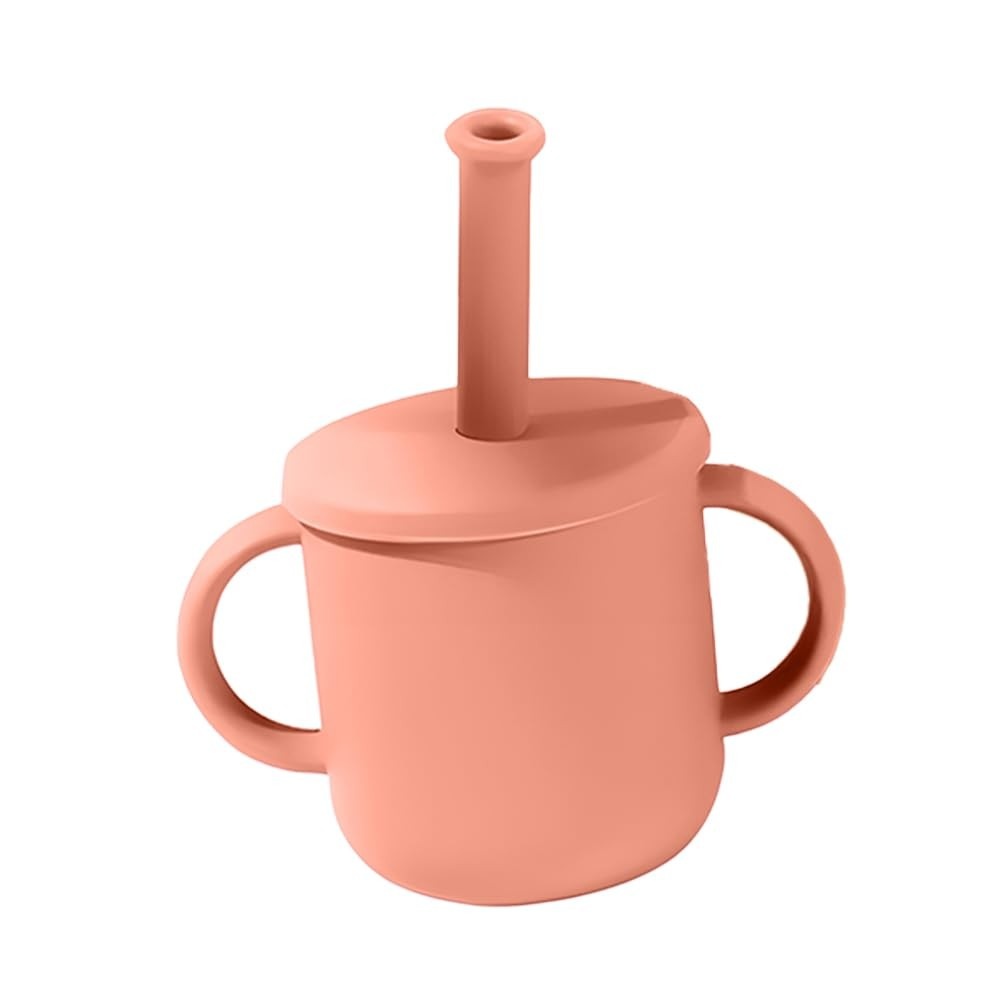 Copo de Treinamento Life com Canudo Antivazamento 150ml - Seguro e Prático para Bebês e Crianças