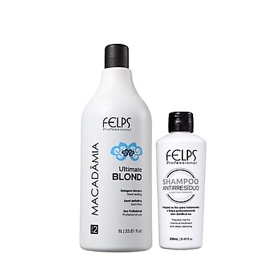 Selagem Felps Blond: Liso e Cor Radiante!