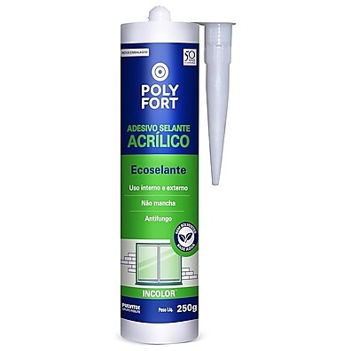 Selante Acrílico Incolor Polyfort: Vede e Proteja!