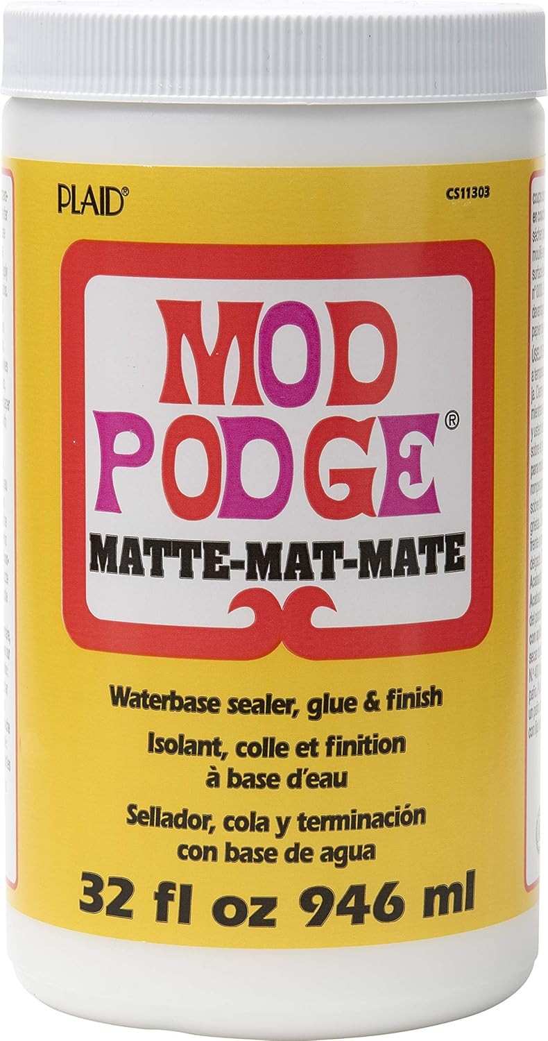 Mod Podge: Cola, Selante e Acabamento 3 em 1 à Base de Água - 940ml
