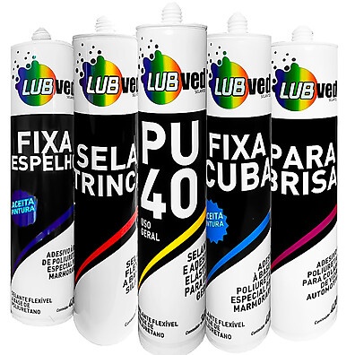 Selante PU 40 – Adesivo de Silicone 360g para Vedação e Fixação