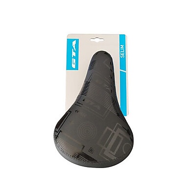 Selim BMX GTA Macio Preto com Carrinho – Conforto e Estilo