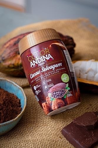 Cacau Selvagem 100% puro Color Andina 200g