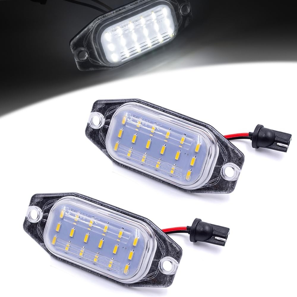 Kit Luz Placa LED Xenon Branco para Toyota FJ Cruiser & FJ80 - Sem Erros
