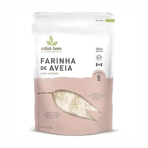 Kit 3X: Farinha de Aveia Sem Glúten Estar Bem 250g