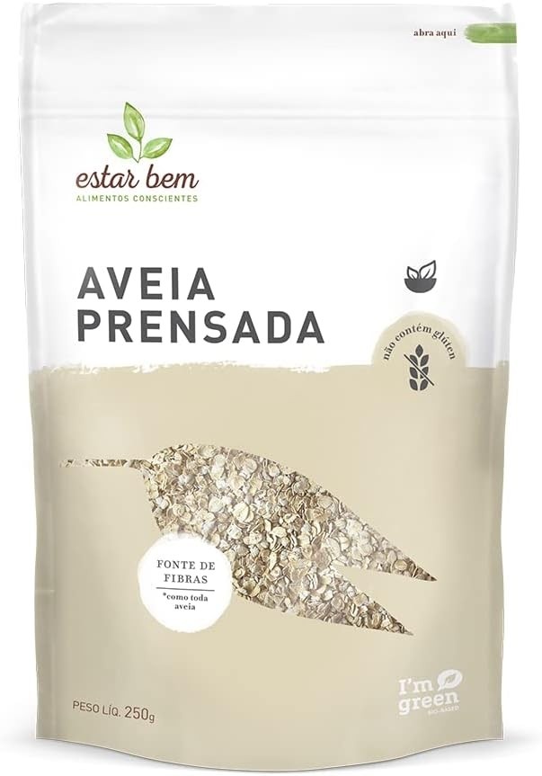 Estar Bem Aveia Prensada Sem Glúten 250G
