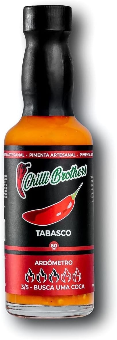 Molho De Pimenta Tabasco Chilli Brothers 60ml Sem Glúten