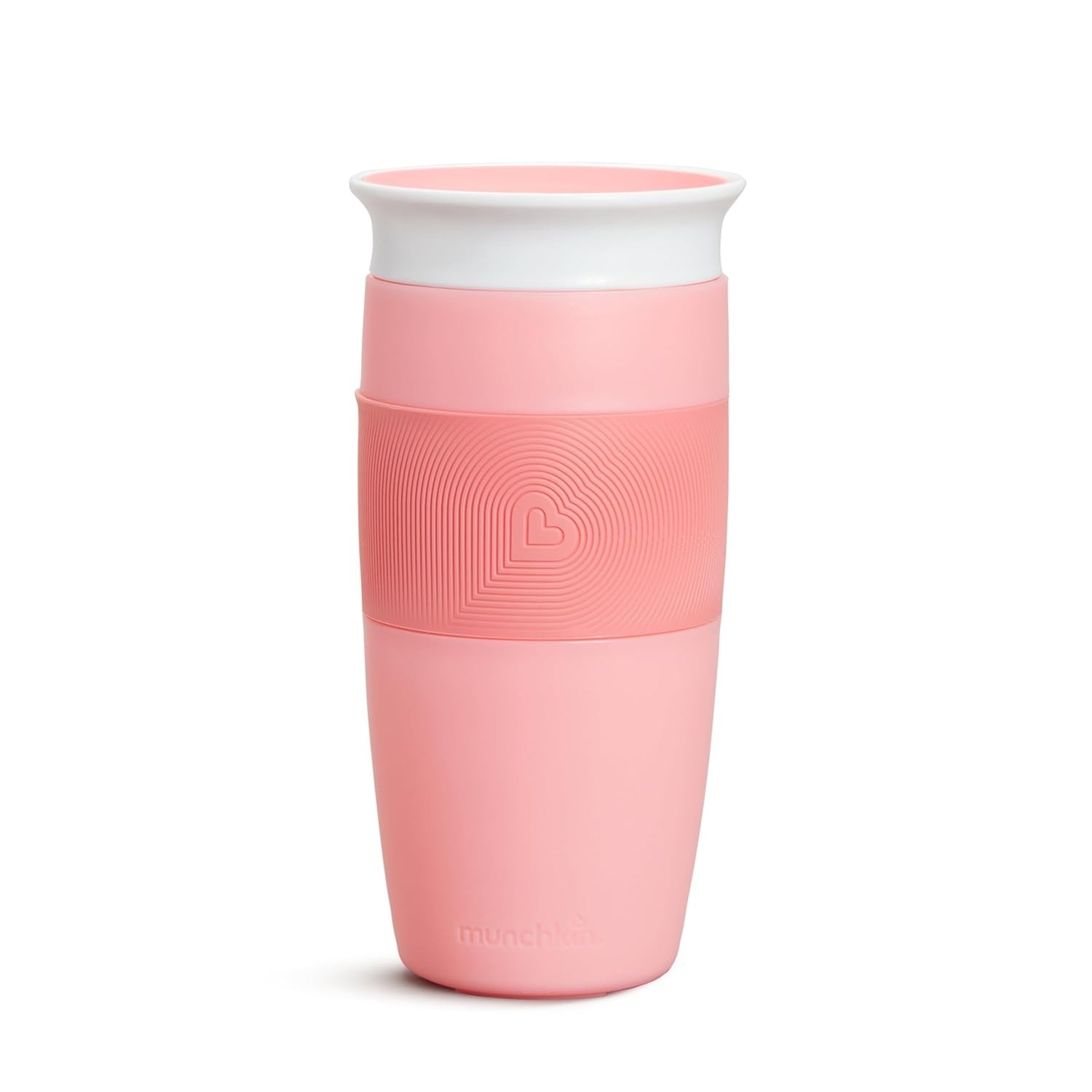 Munchkin Copo Grande 360º 414ml Rosa - Sem Derramamentos, Livre de BPA