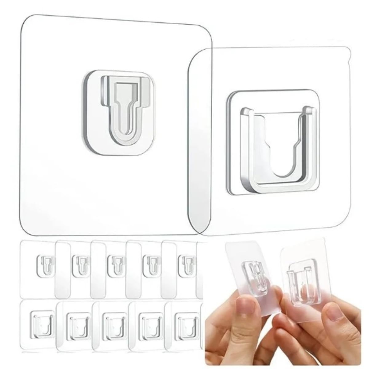sem-parede-organize-femea-a-gancho-e-com-de-macho-adesivo-furar-suporte-10-transparentes-pares-a