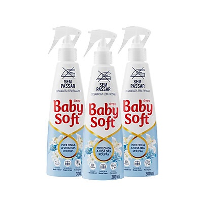 Sem Passar Baby Soft: Roupas Desamassadas em Segundos!
