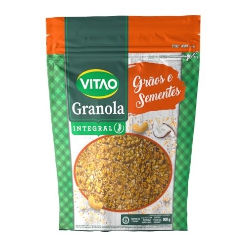 Granola Tradicional Grãos sem Gúten Vitao 800g
