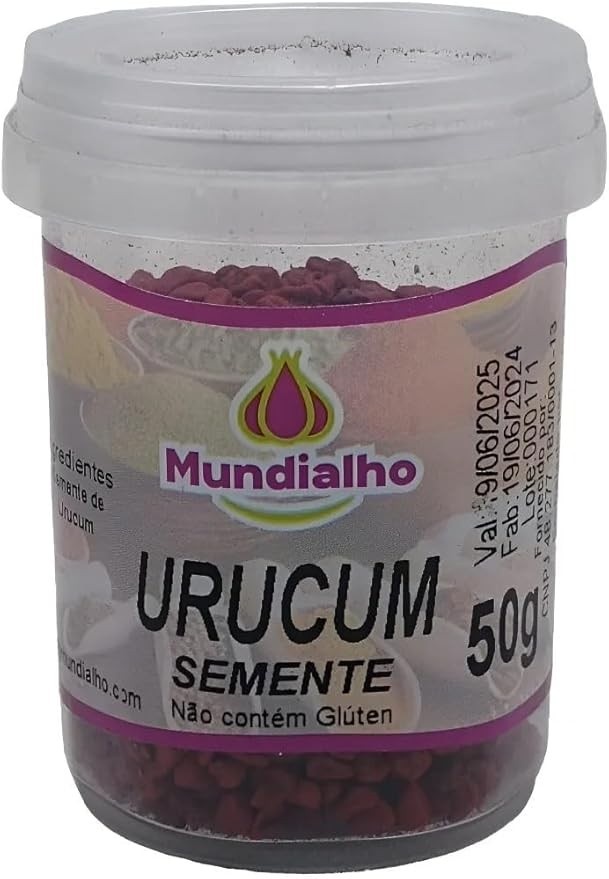 Urucum Semente Pote 50g Mundialho
