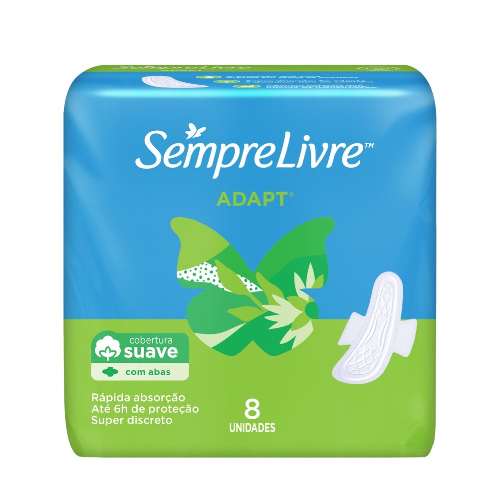 Sempre Livre Adapt: Proteção e Conforto Imbatíveis