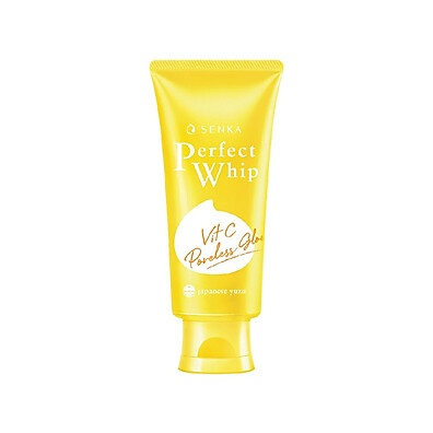 Senka Perfect Whip Vit C: Pele Radiante e Poros Menos Visíveis