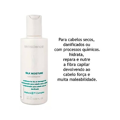 Senscience Silk Moisture: Kit Viagem Hidratação Intensa