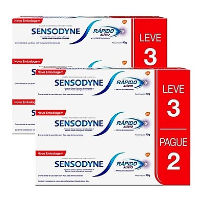 Sensodyne Alívio Rápido: Alivie a Sensibilidade em 60 Segundos
