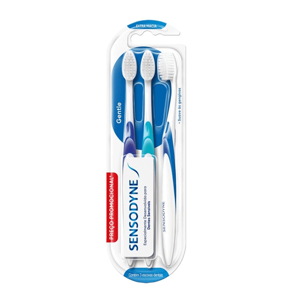 Sensodyne: Escova Macia para Sorriso Saudável