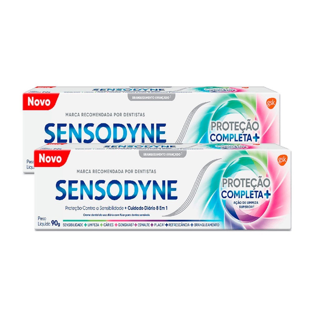Sensodyne Proteção Completa: Alívio e Cuidado Bucal